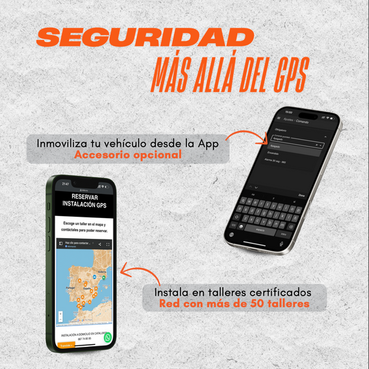 GPS + Servicio de Seguridad en tiempo real
