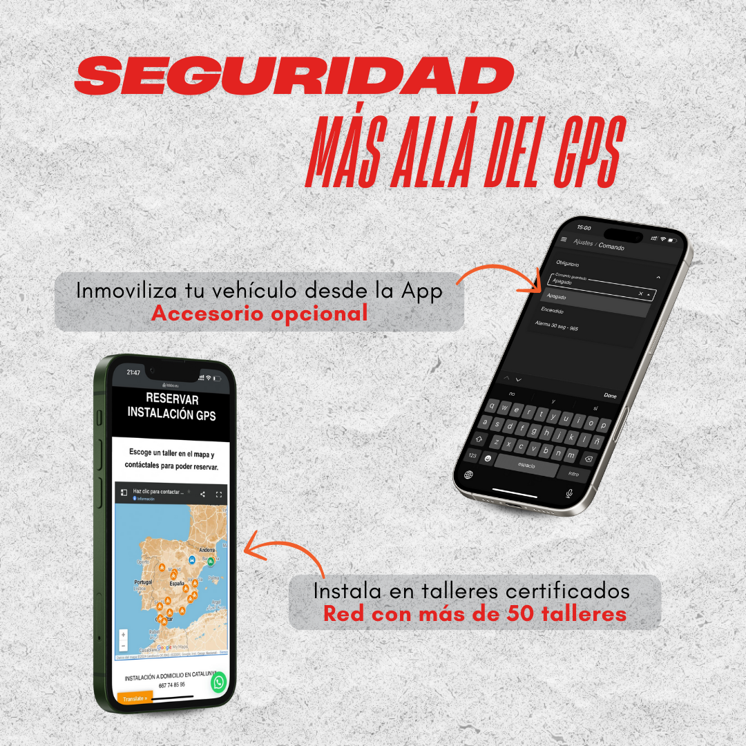 GPS + Servicio de Seguridad en tiempo real